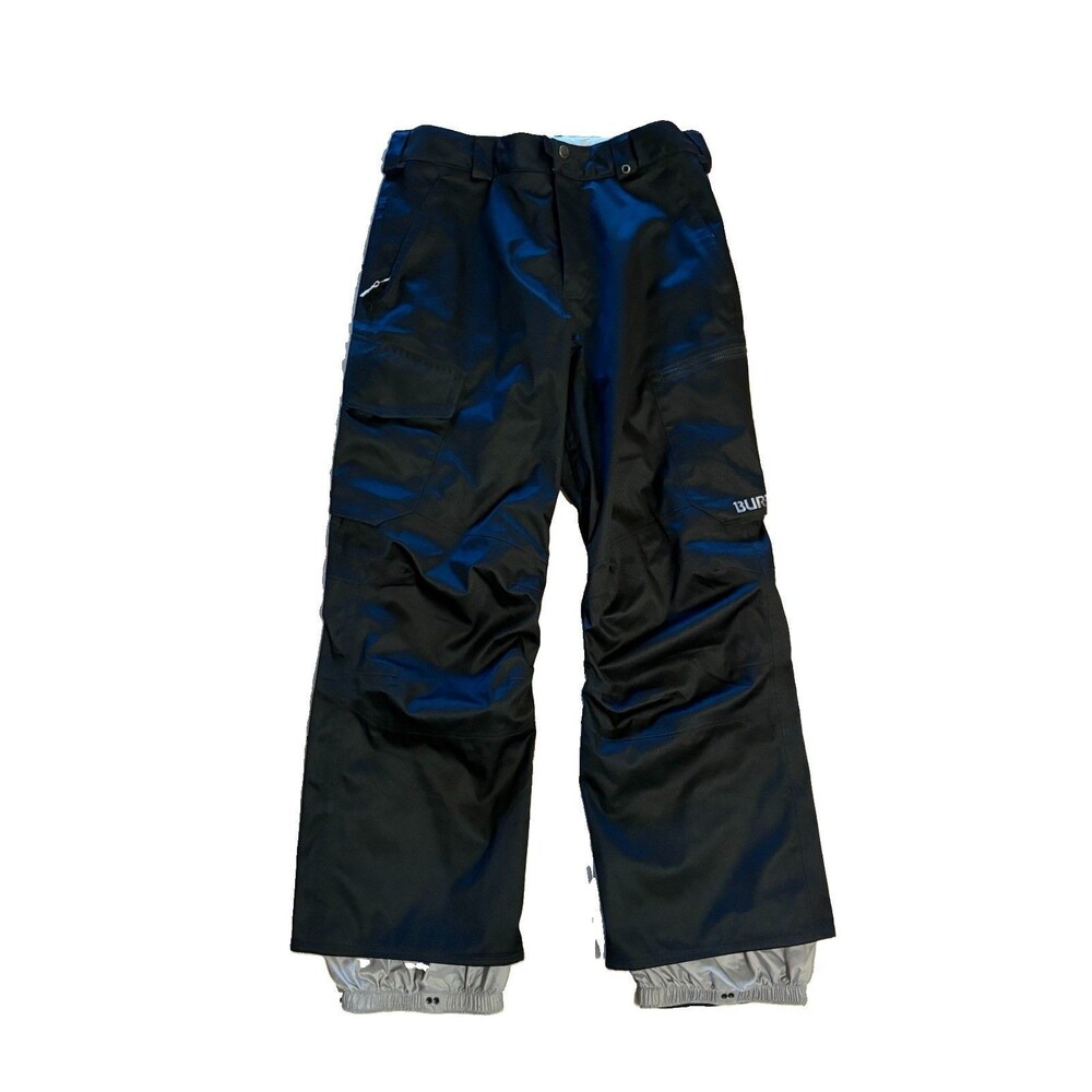 Burton DRYRIDE Cargo Snowboard Pants Black Men's Waterproof Ski Pants Medium
